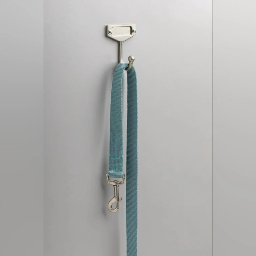 Mainstays Silver Wall Hook with Label Holder
